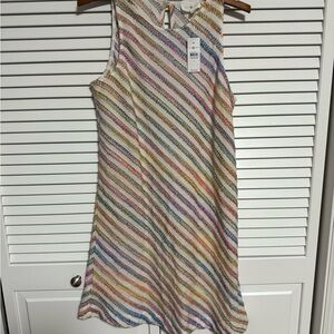 NWT Lou & Grey Multicolor Striped Dress